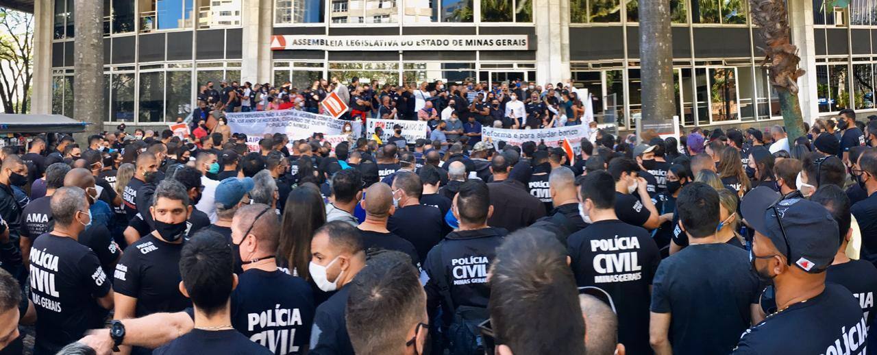 Protesto contra a reforma da Previdência - ALMG