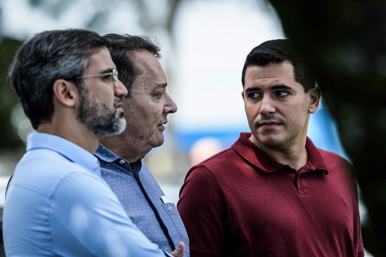 Gabriel Lima, Pedro Lourenço e Pedro Martins na Toca da Raposa