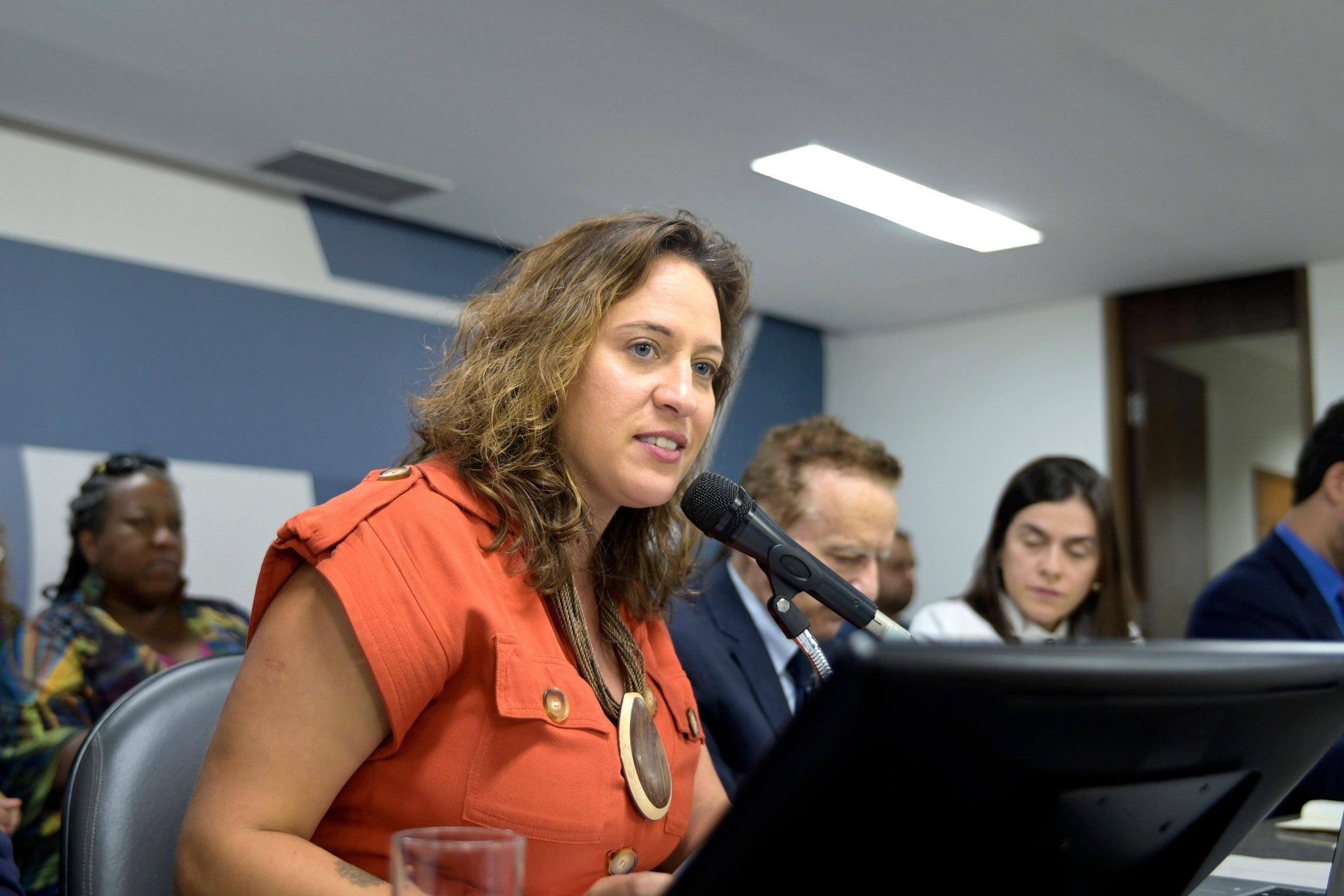 A deputada Bella Gonçalves (PSOL) está entre os parlamentares que assinam o pedido de auditoria das contas do FEM