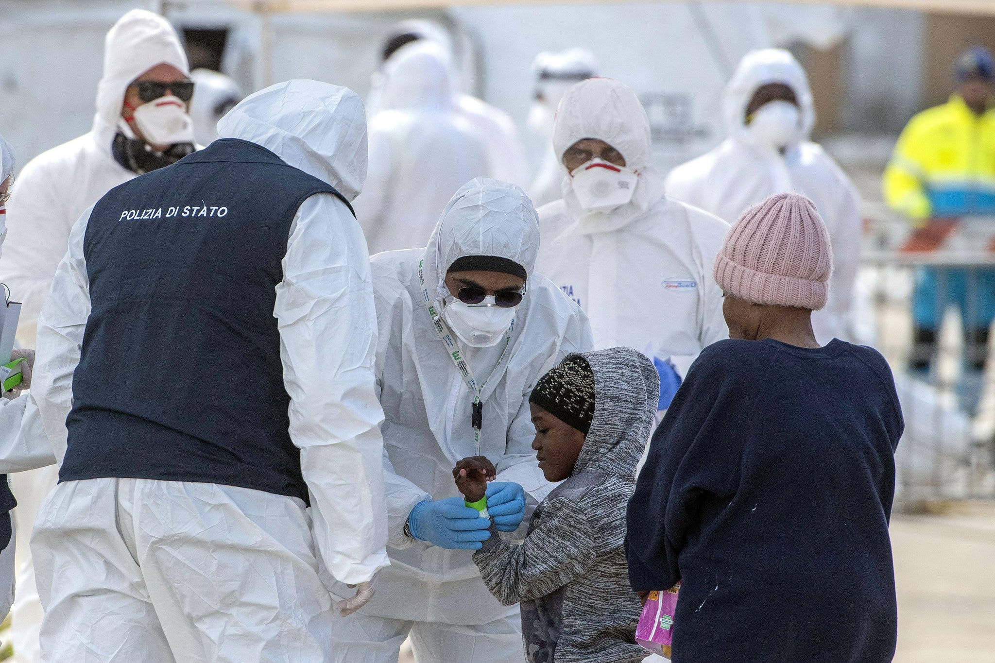 ITALY-MIGRANTS-HEALTH-VIRUS