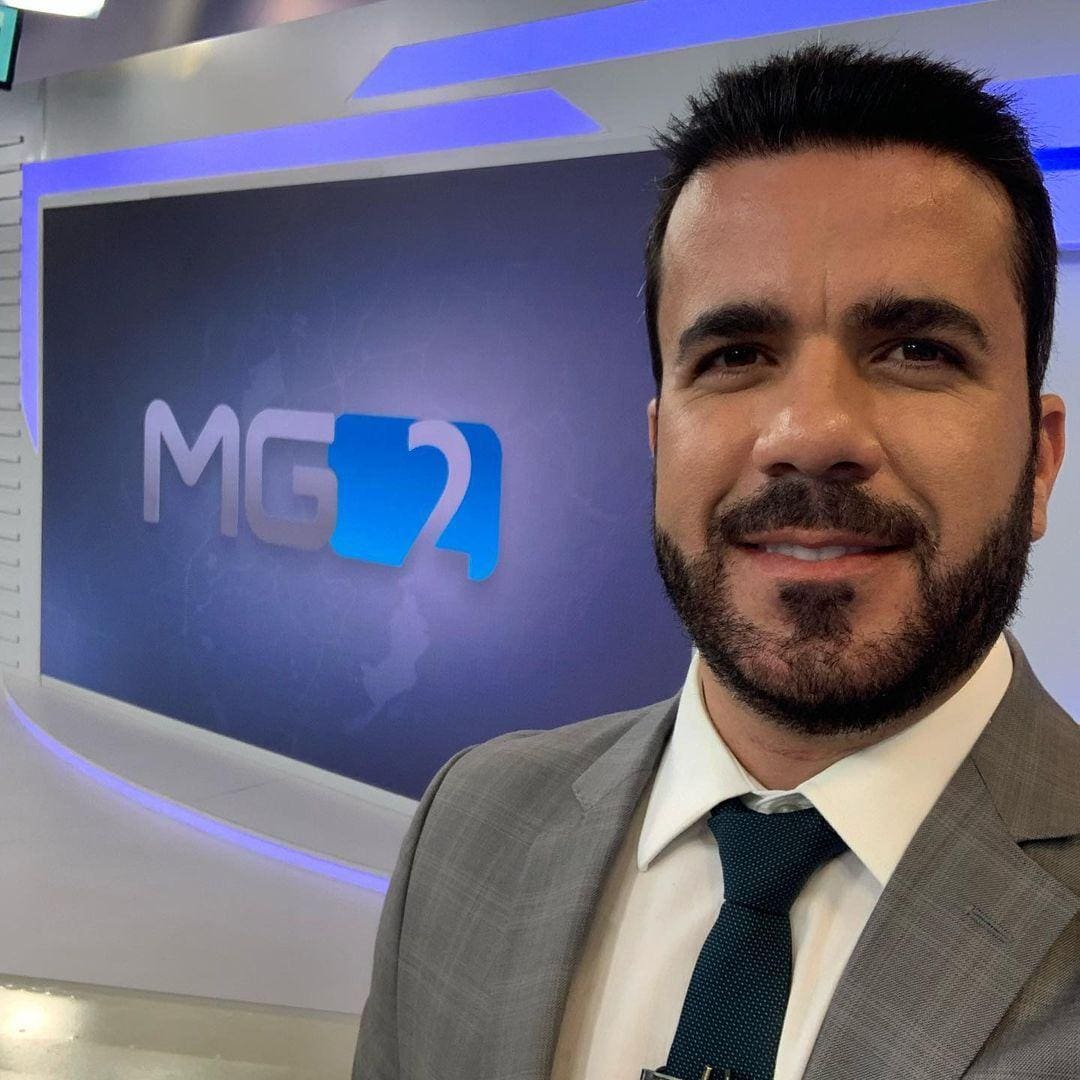Gabriel Senna atuou como repórter e apresentador na Globo Minas
