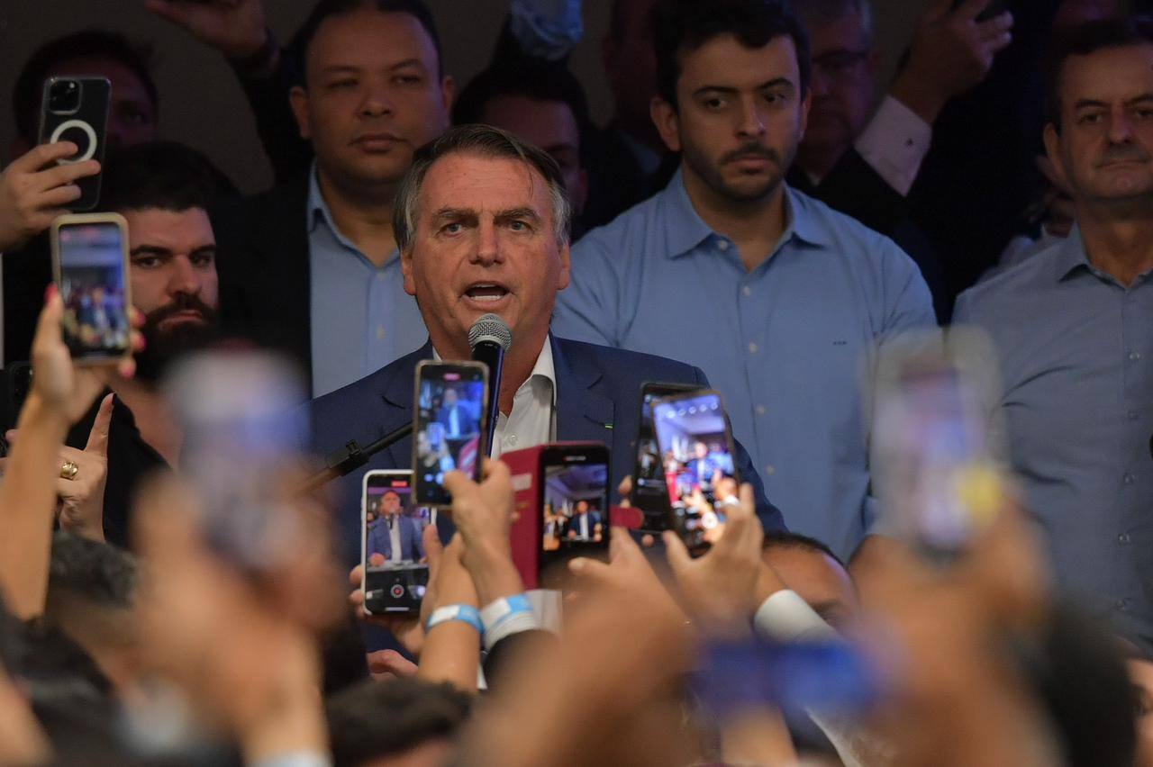 Ex-presidente Jair Bolsonaro (PL) está em Belo Horizonte nesta segunda-feira (28)