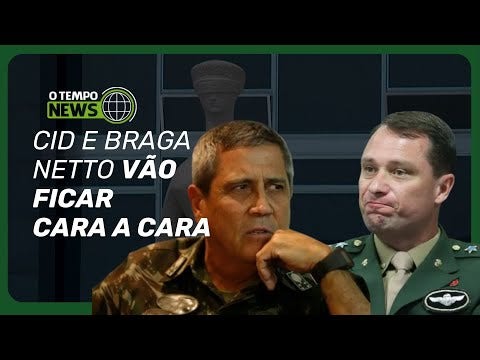 Mauro Cid vai ficar cara a cara com Walter Braga Netto