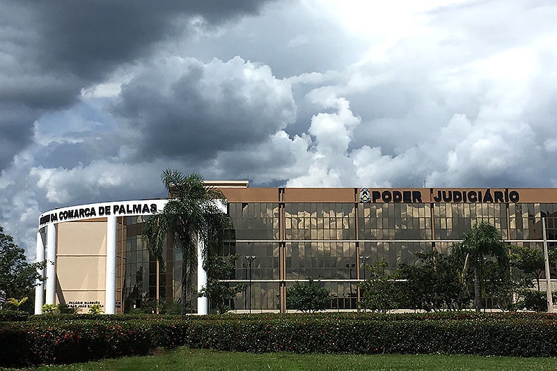 Fórum da Comarca de Palmas (TO): juízes do Tocantins são alvos de operação deflagrada pela Polícia Federal 