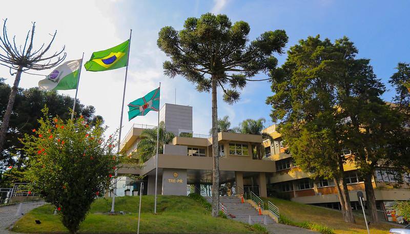 Sede do Tribunal Regional Eleitoral do Paraná (TRE-PR), em Curitiba