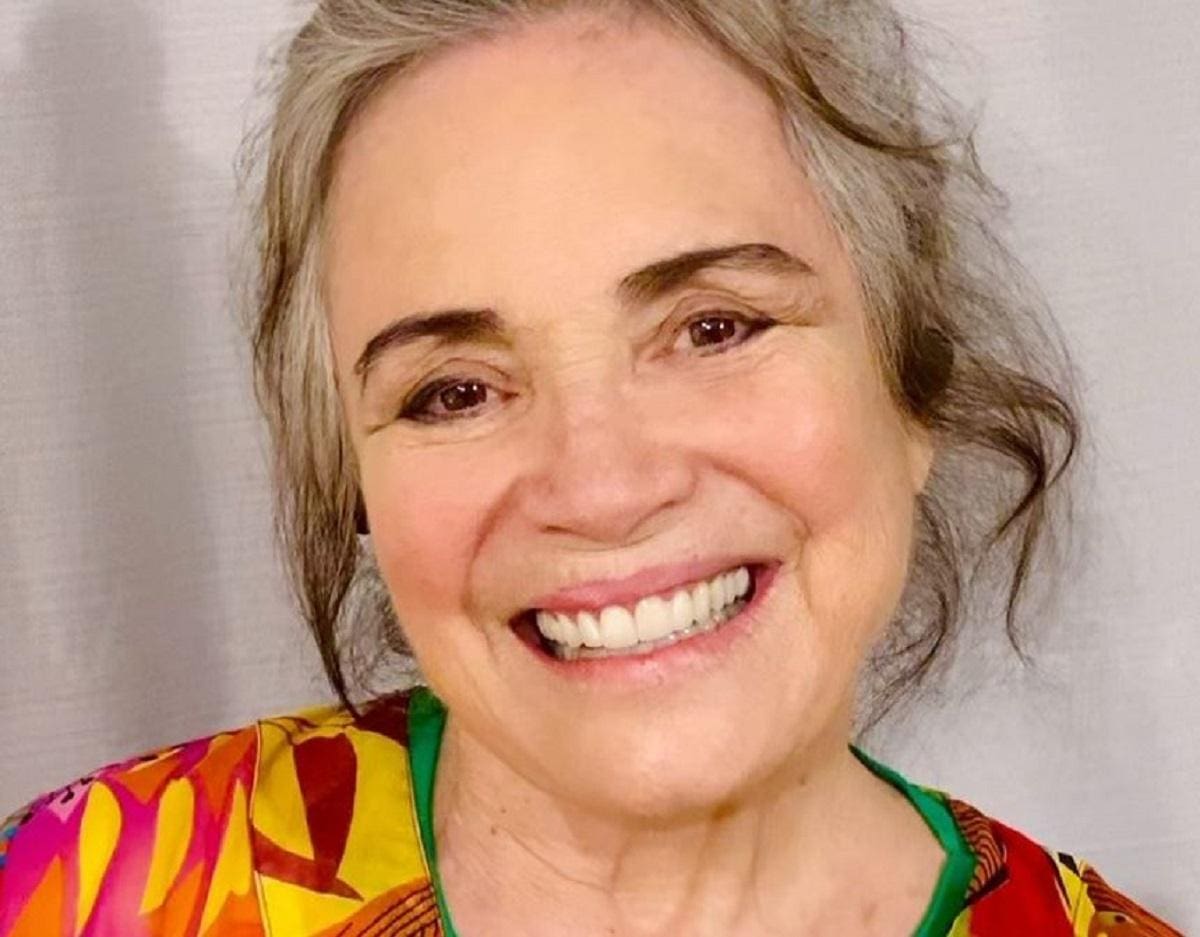 A atriz Regina Duarte