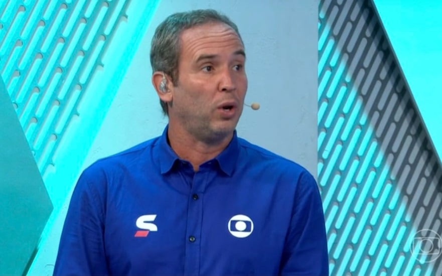 Caio Ribeiro é comentarista da rede Globo (Foto: Reprodução/Globo)