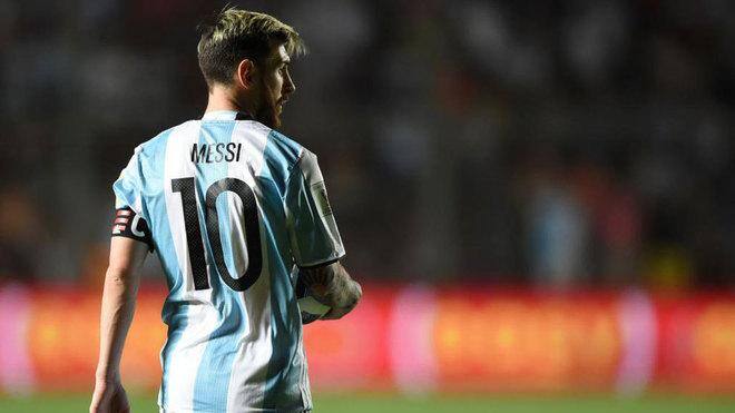 Lionel Messi, da seleção argentina