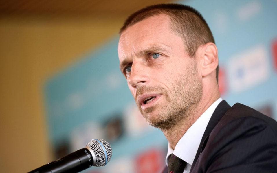 Aleksander Ceferin, presidente da Uefa