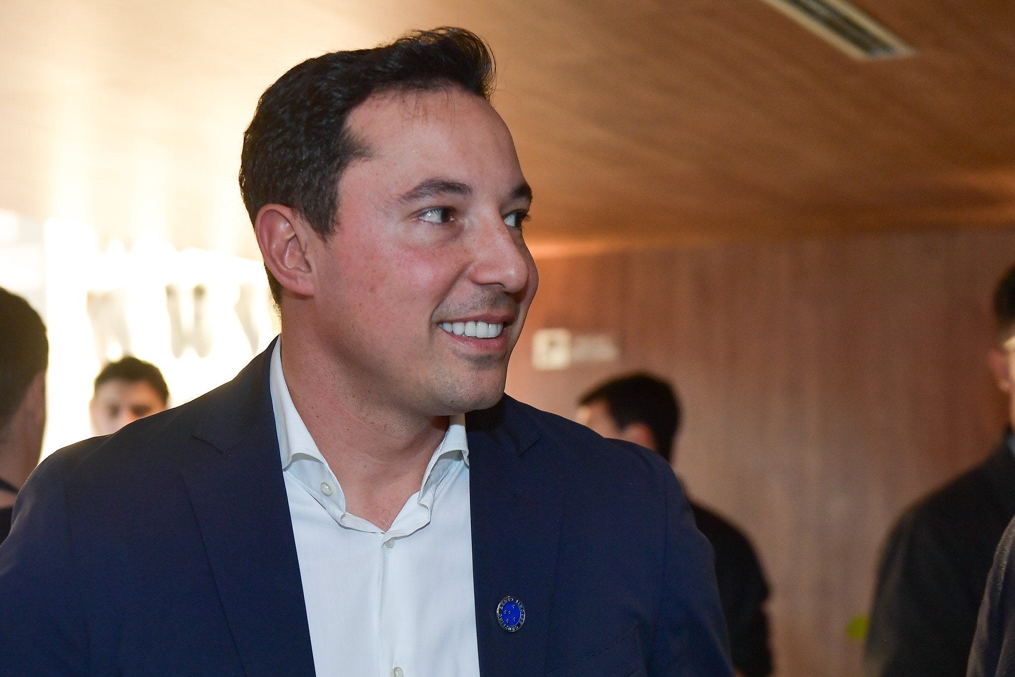 Pedro marcou presença na sede da entidade máxima do futebol brasileiro