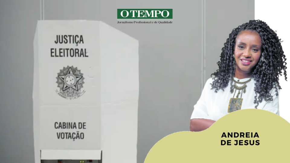 Cabine eleitoral vazia durante eleições brasileiras