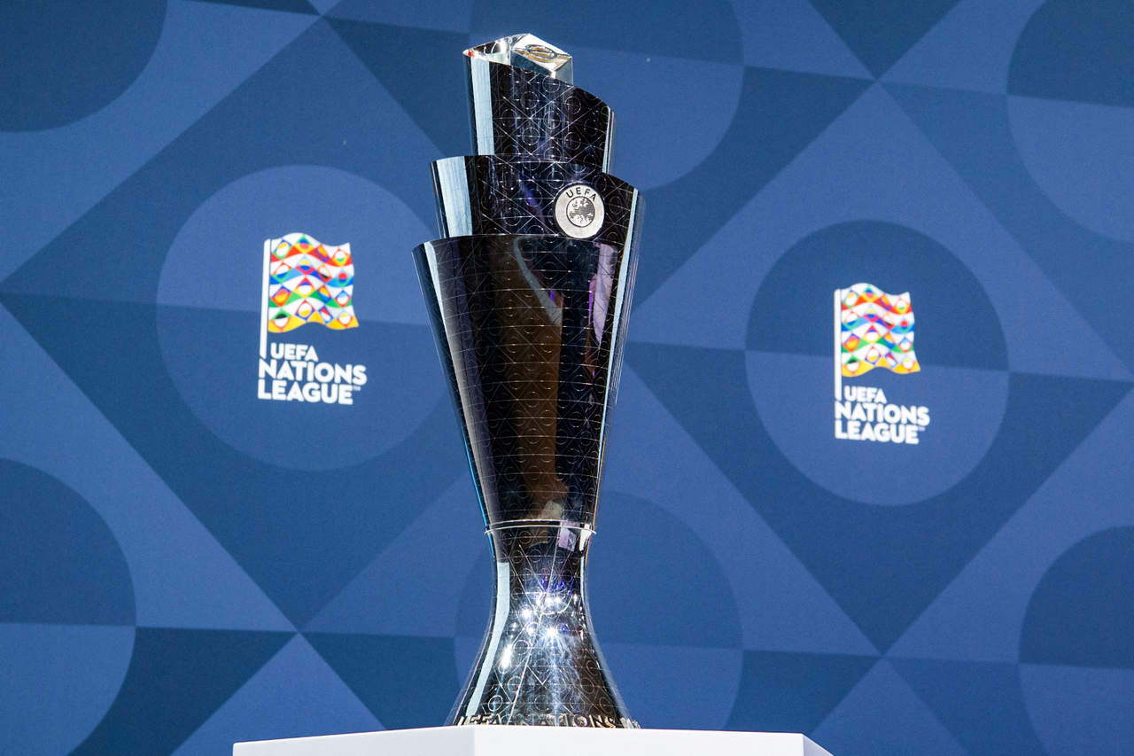 Troféu da Liga das Nações (Foto: UEFA / AFP)