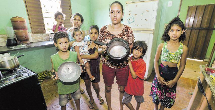 Rafaela e família