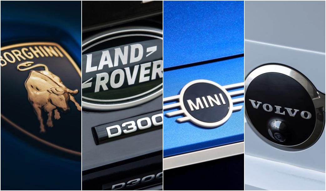 Montadoras tradicionais como Land Rover, Lamborghini, Mini e Volvo trocaram de dono nas últimas décadas