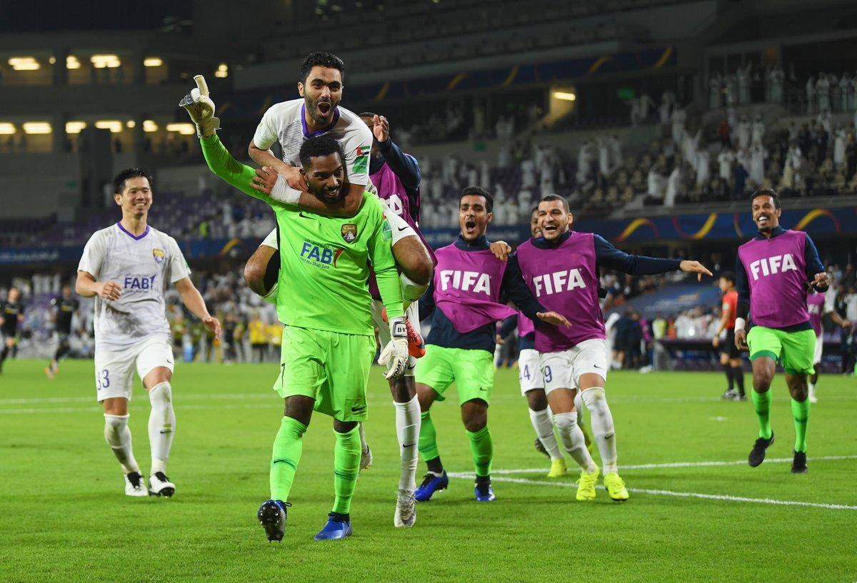 Al Ain busca empate após levar 3 a 0 e avança nos pênaltis no Mundial