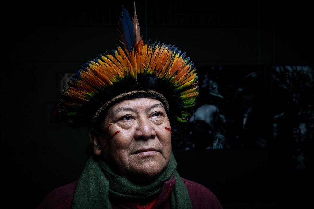 Davi Kopenawa se reuniu com o premiê britânico Boris Johnson para falar sobre a urgência de se tratar dos problemas da Amazônia
