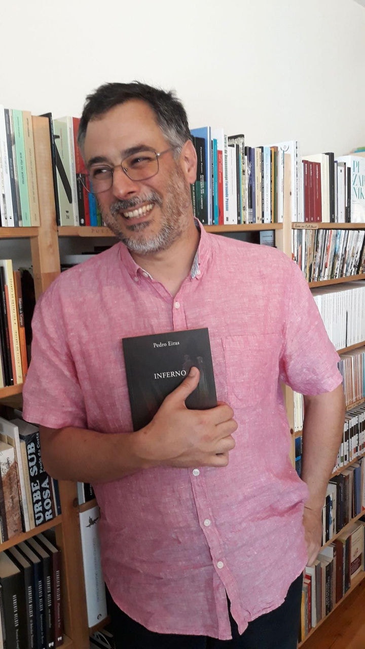 Pedro Eiras nasceu no Porto, e atualmente é professor de Literatura Portuguesa na Faculdade de Letras, lá