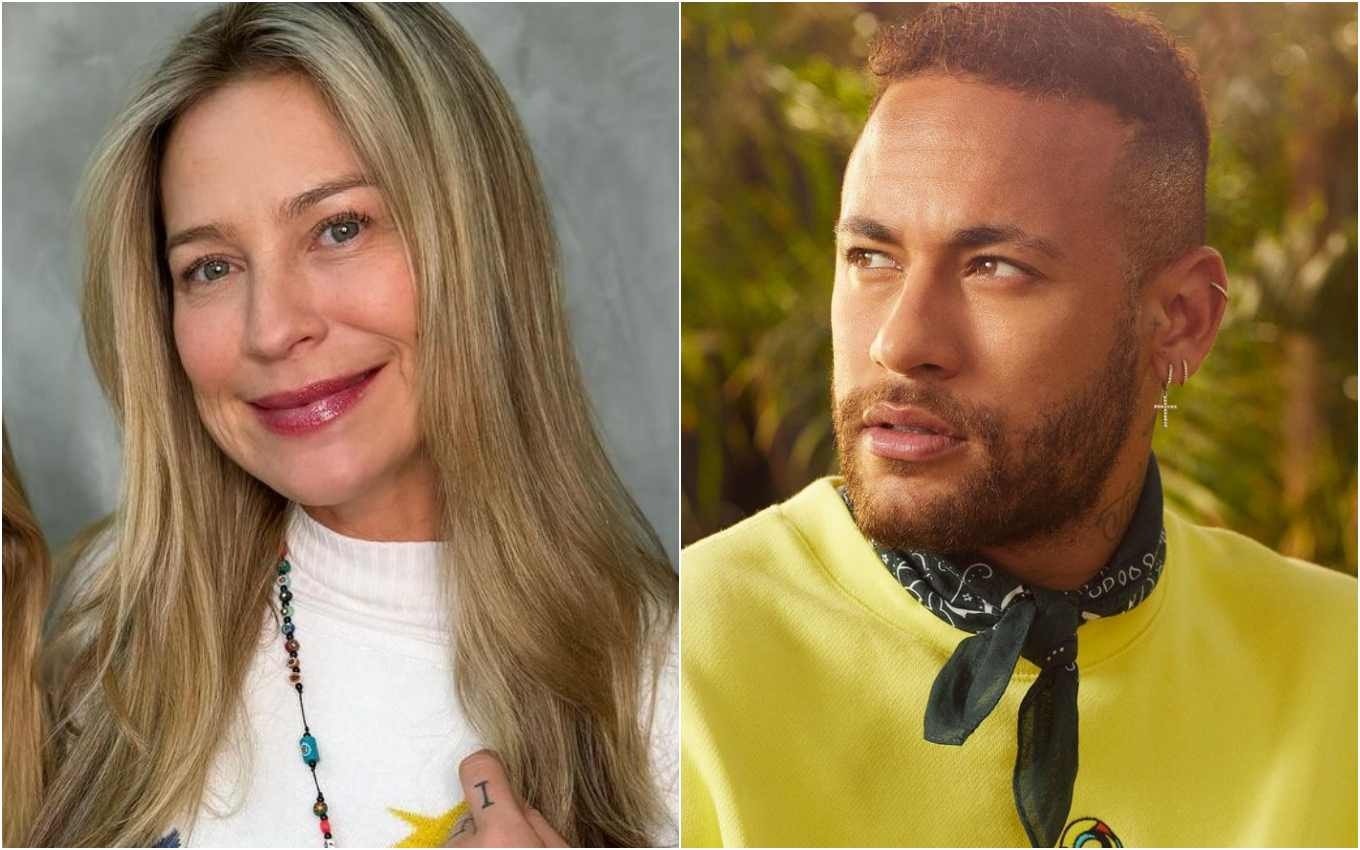 A atriz Luana Piovani e o jogador Neymar