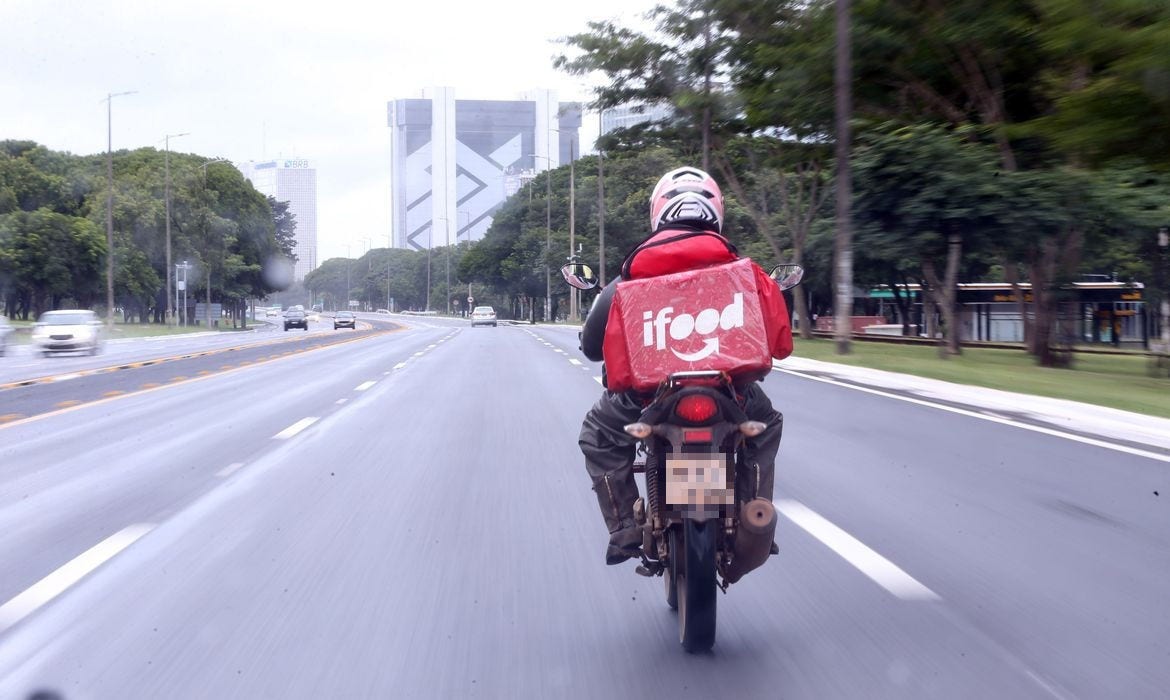 Entregador do iFood