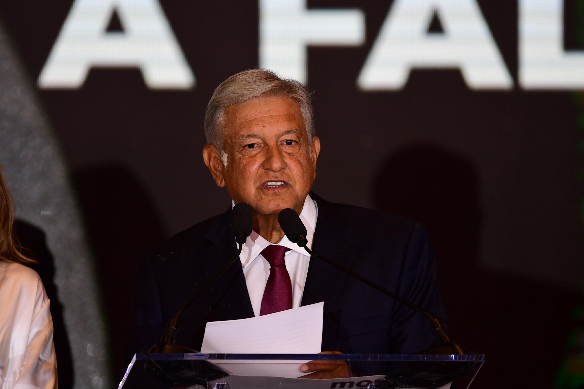 O presidente do México, Andrés Manuel López Obrador