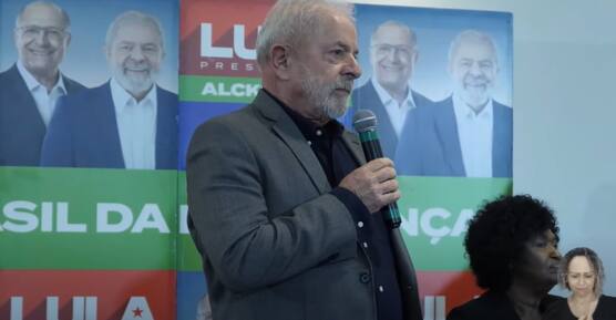 Lula durante evento com evangélicos, realizado nesta quarta-feira (19), em São Paulo