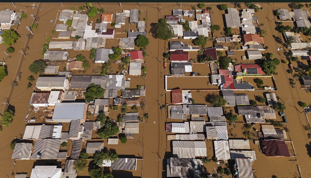 Cidade de Eldorado do Sul foi completamente tomada pela enchente