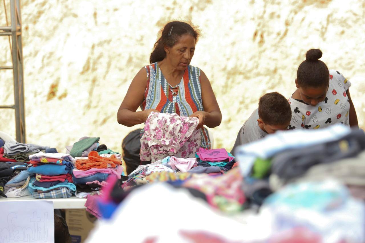 Voluntários realizam ação para levar conforto a moradores de região afetada pelo rompimento da Barragem I da Mina Córrego do Feijão em Brumadinho