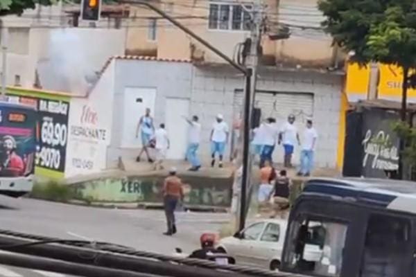 O confronto entre torcedores do Galo e da Raposa deixou um morto e outros três ferido