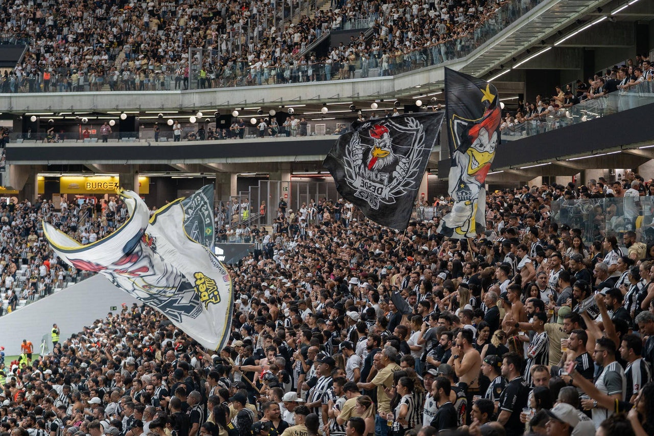 Arena MRV poderá receber neste domingo (26) o 2º maior público do estádio