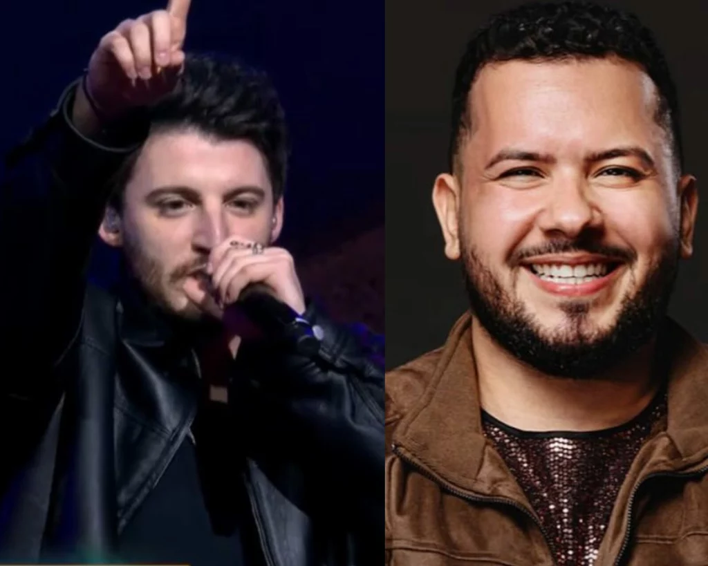 Gabriel Smaniotto e Janício no Estrela da Casa