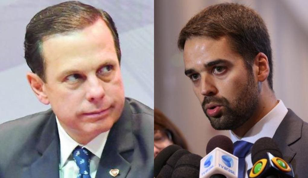 João Doria e Eduardo Leite, pré-candidatos tucanos à Presidência da República