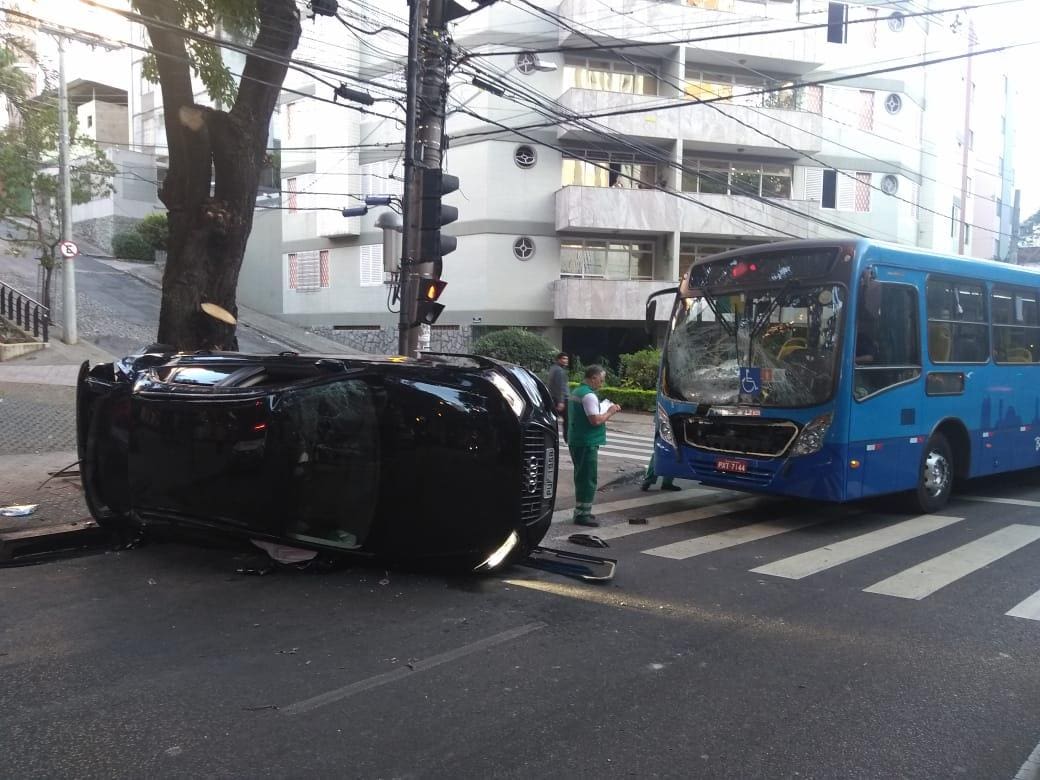 Acidente aconteceu na altura do bairro Coração de Jesus