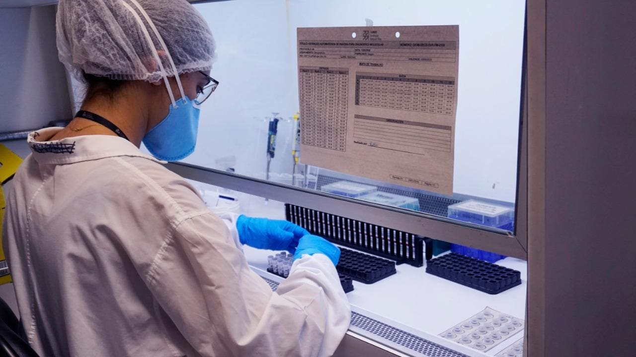Laboratório da Funed é o principal responsável pelos exames de coronavírus no Estado