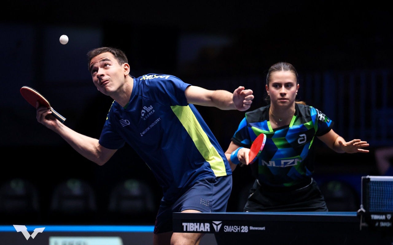 Brasileiros garantiram o melhor resultado do ano (Foto: Divulgação/ WTT)