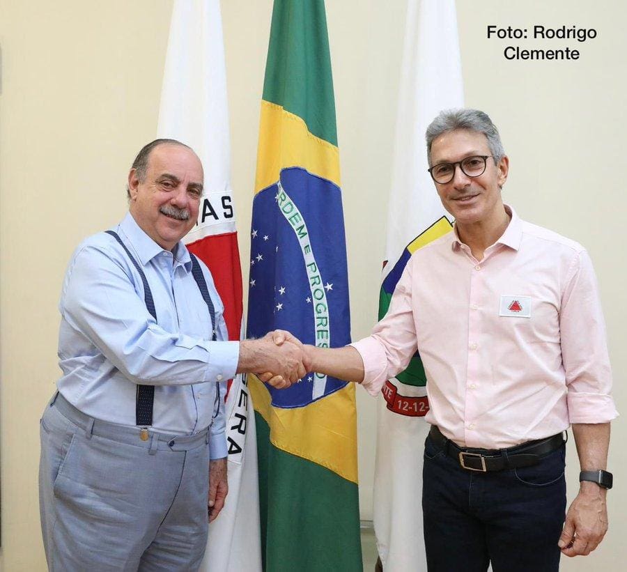 Fuad Noman e Romeu Zema