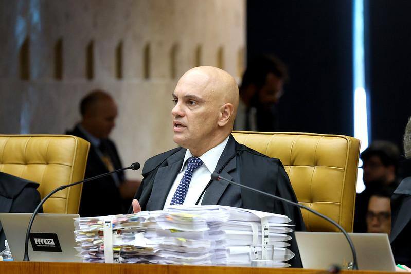 O ministro Alexandre de Moraes é o relator dos casos envolvendo os réus acusados de invasões e depredações das sedes dos Três Poderes 8 de janeiro de 2023