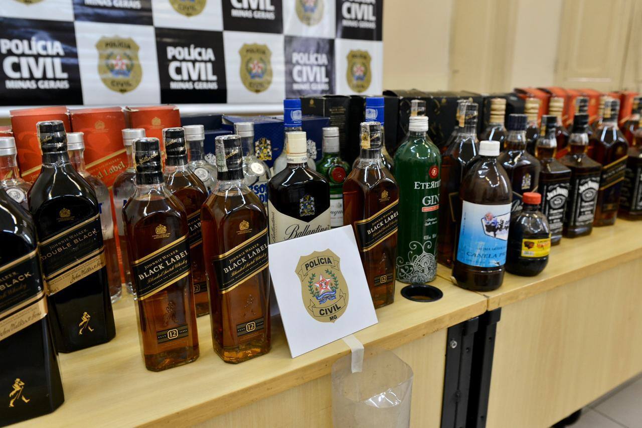 Operação Radar prende suspeito de falsificar e adulterar bebidas e vender material na região Leste de BH