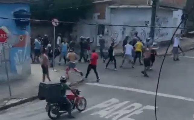 Briga generalizada no Boa Vista