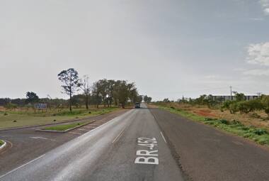 Rodovia onde ocorreu o crime 
