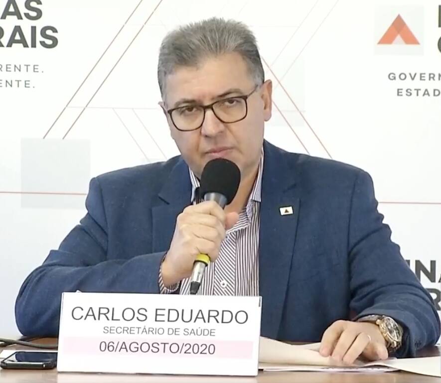 Secretário destaca queda na transmissão do coronavírus em Minas Gerais