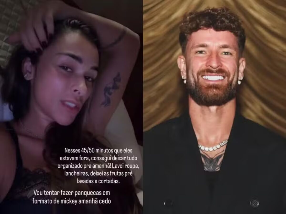 Tainá Castro se surpreende com gesto 'raro' de Léo Pereira na criação do filho