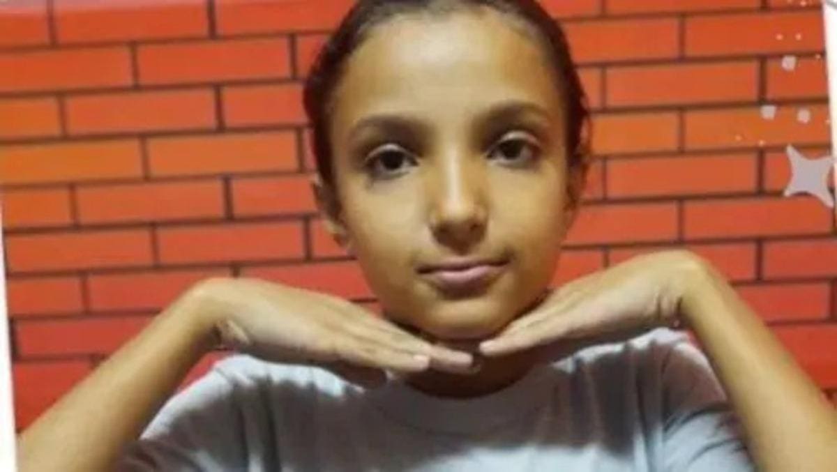 Menina foi morta asfixiada