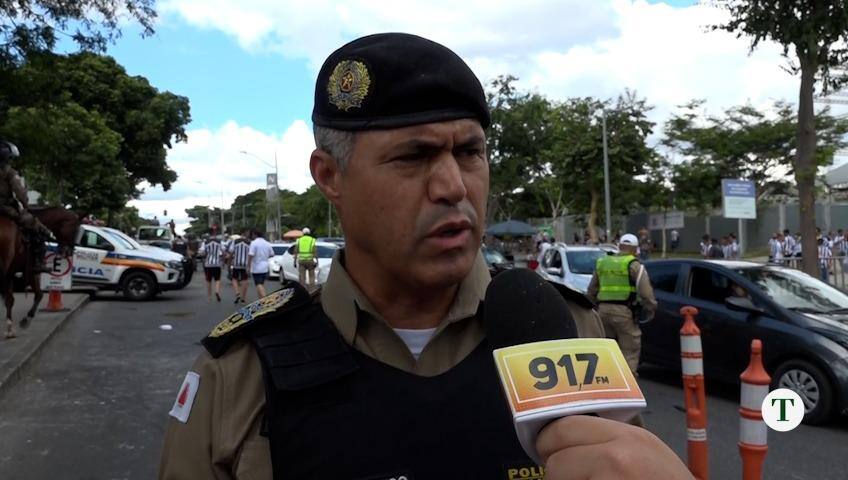 Comandante-geral da Polícia Militar de Minas Gerais, coronel Rodrigo Sousa