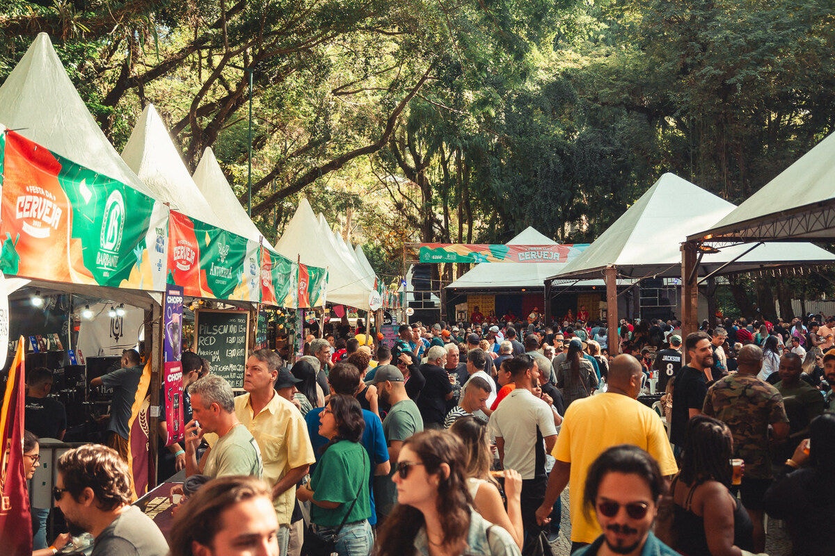 Festa da Cerveja em Juiz de fora, na Zona da Mata mineira