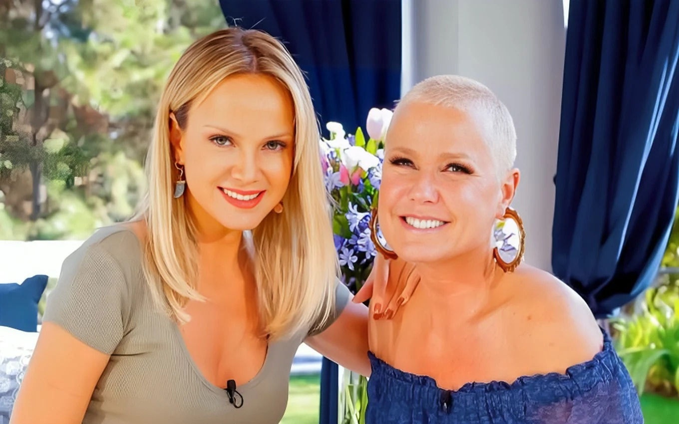 Xuxa Meneghel celebrou a contratação de Eliana pela TV Globo