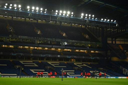 Jogadores do Lille se preparam para duelo contra o Chelsea