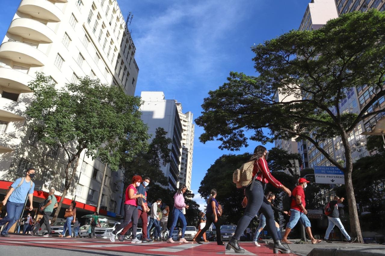 Belo Horizonte - Covid - Coronavírus - Centro - Praça Sete