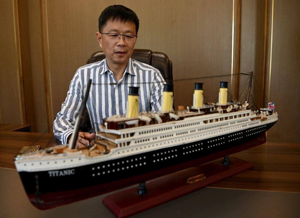 Empresário constrói réplica do Titanic em tamanho na China
