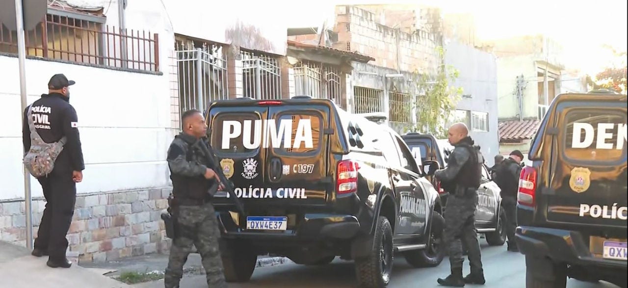 Operação Domínio Quebrado em Santa Luzia