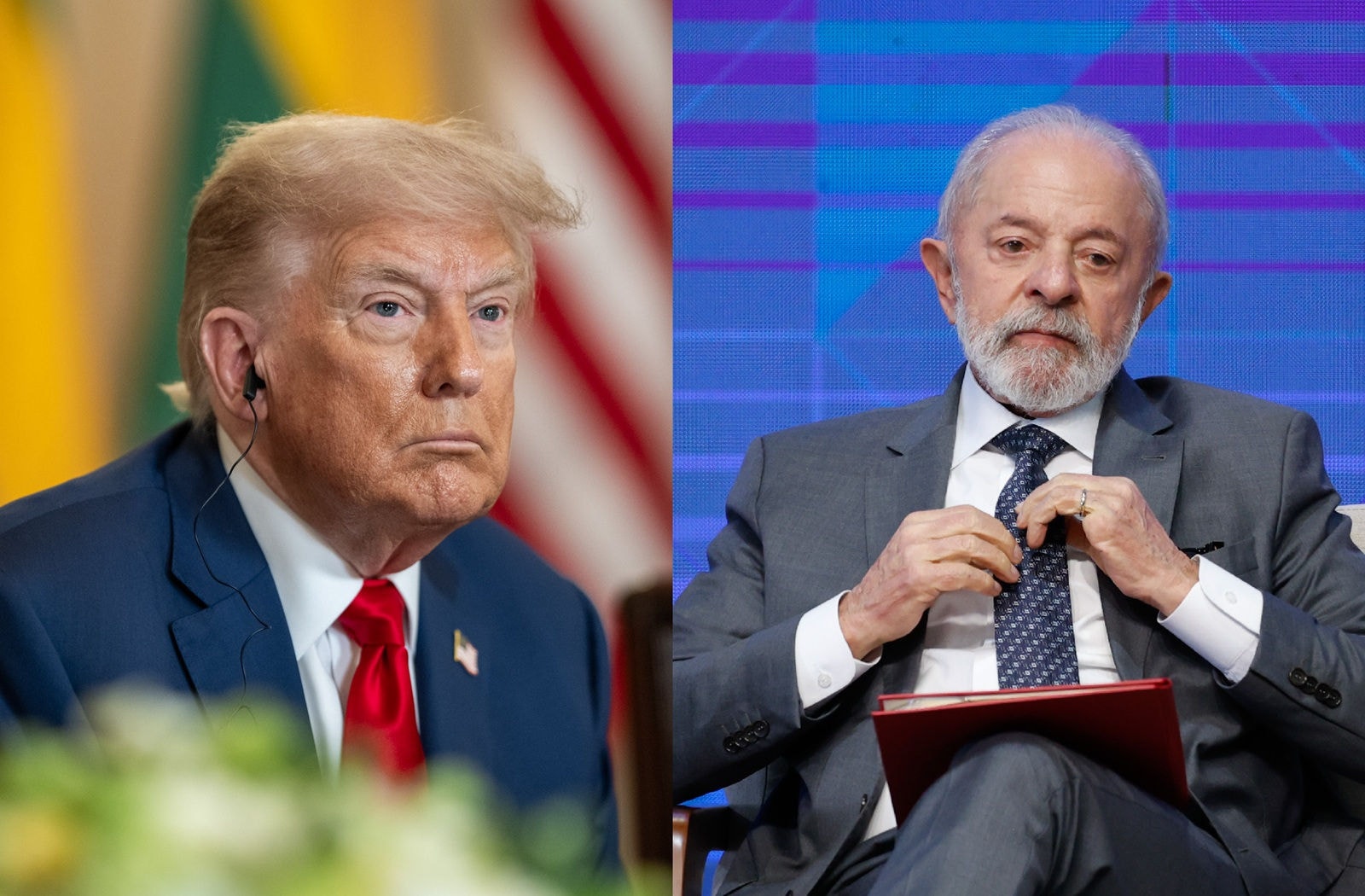Donald Trump escalou uma crise com o governo brasileiro, comandado por Lula, após carta do Brics e por situação jurídica de Jair Bolsonaro